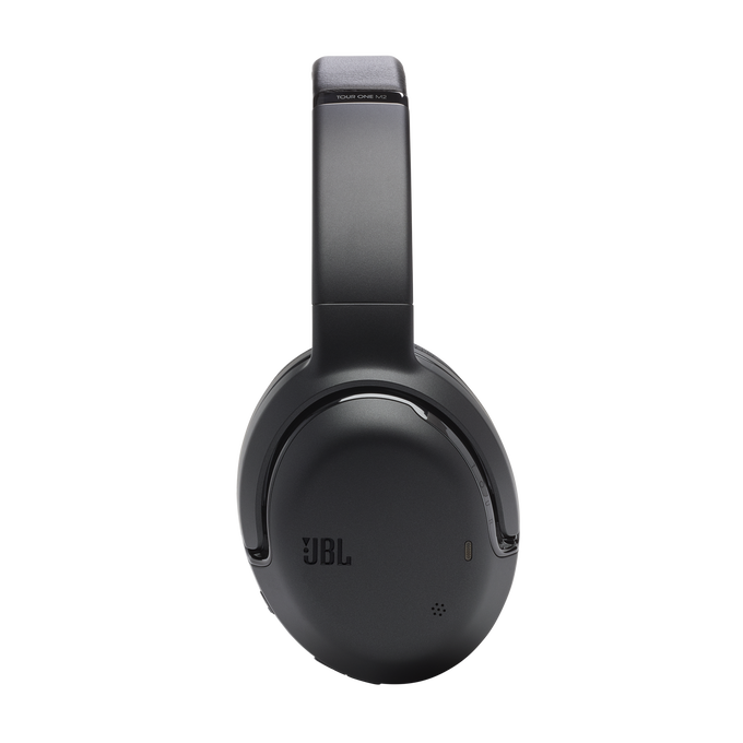 JBL Tour One M2 - Black - Wireless over-ear Noise Cancelling headphones - Right image number null